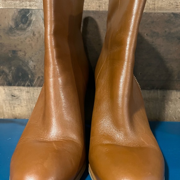 Michael Kors Frenchie Booties New Tan Boots - Picture 3 of 13